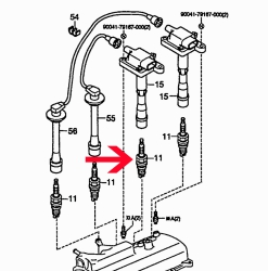 Spark plug set